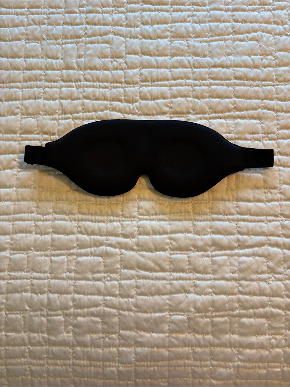 Black Contoured 3D Sleep Mask